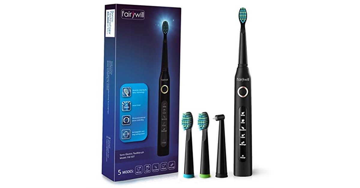 Electric Toothbrush with Smart Timer MommyDeals