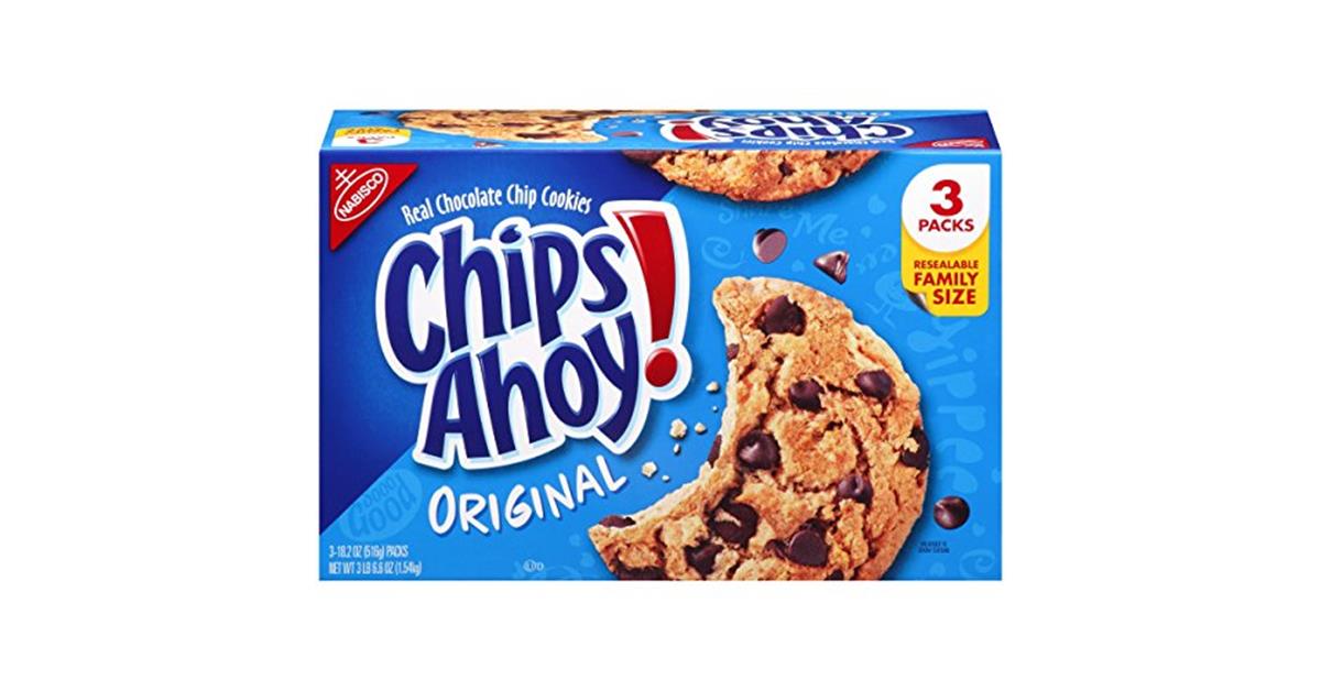 Chips Ahoy! Original Chocolate Chip Cookies Family Size Bulk Pack