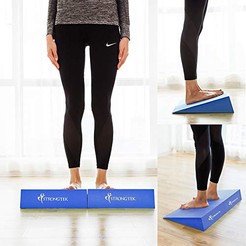 13" Large Yoga Foam Wedge, Slant Board, Calf Stretcher, Improve Lower