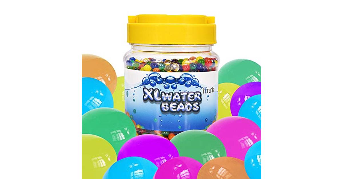 iTrunk Large Water Beads, Jelly Beads Growing Water Gel Balls Crystal