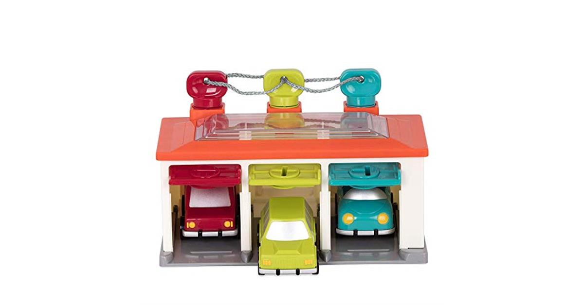 pvc toy car garage