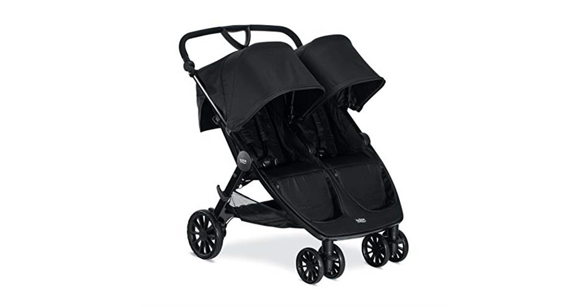 double stroller that works with britax car seat